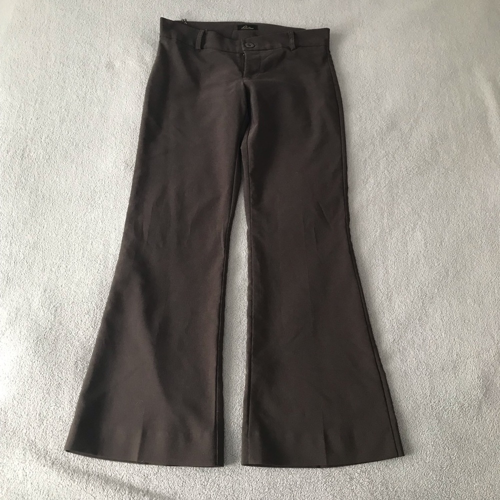 SEDUCTION Brown Flare Office Pant